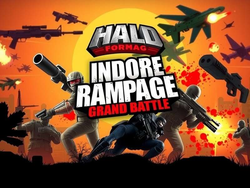 Indore Rampage Grand Battle Game Banner India